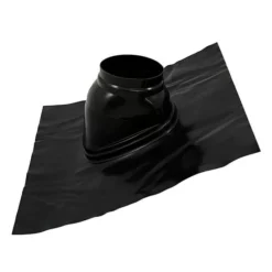 Buderus Universal-Dachziegel Für Luft-/Abgas-System - Ø 125 Mm - 35° Bis 55° - Schwarz - 7738112512
