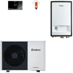 Vaillant Wärmepumpenpaket 4.301 AroTHERM Plus VWL 35/6 A S2 Mit Hydraulikstation, Regelung VRC 720/2 - 8000015338