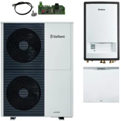 Vaillant Wärmepumpenpaket 4.069 AroTHERM Split VWL 125/5 AS S2 Mit Hydraulikstation, Mischer- Und Solarmodul VR 71 - 8000015341