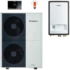 Vaillant Wärmepumpenpaket 4.027 AroTHERM Split VWL 105/5 AS S2 Mit Hydraulikstation, Regelung VRC 720/2 - 8000015309