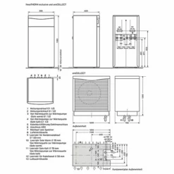 Vaillant Luft/Wasser Wärmepumpe FlexoTHERM Exclusive VWF 57/4 Mit AroCOLLECT VWL 11/4 SA - 0010030871 -Wolf Verkaufsgeschäft vaillant waermepumpe flexoTHERM exclusive 4 2