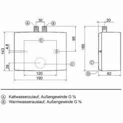 Viessmann Mini-Durchlauferhitzer Vitotherm EI5, 5,7 KW - ZK03814 10 Viessmann Mini-Durchlauferhitzer Vitotherm EI5, 5,7 KW - ZK03814 -Wolf Verkaufsgeschäft viessmann durchlauferhitzer ei5 4