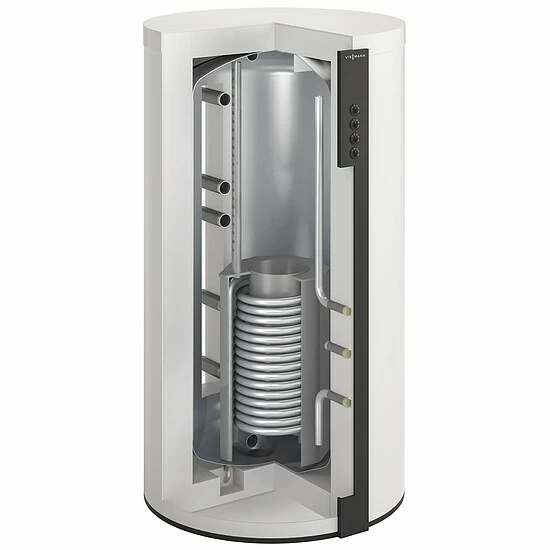 Viessmann Pufferspeicher Vitocell 160-E SESB 950 L Mit Einem Wärmetauscher - Farbe Vitopearlwhite - Z021883 2 Viessmann Pufferspeicher Vitocell 160-E SESB 950 L Mit Einem Wärmetauscher - Farbe Vitopearlwhite - Z021883 – Bild 2