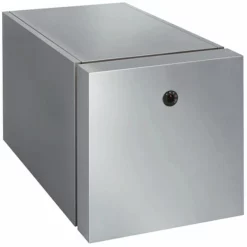 Viessmann Edelstahl-Warmwasserspeicher Vitocell 300-H EHA 200 L - Liegend - Farbe Vitosilber - 3003627