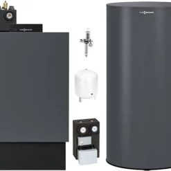 Viessmann Öl-Brennwert-Paket Vitoladens 300-C 28,9 KW Modulierend Mit Regelung Vitotronic 200, Mischermodul Und 160l Speicher Nebengestellt - Z022465