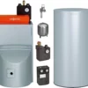 Viessmann Öl-Brennwert-Paket Vitorondens 200-T 20,2 KW Mit Regelung Vitotronic 200 Und 160l Speicher Nebengestellt - BR2A467