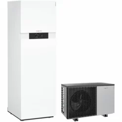 Viessmann Vitocal 222-S Split Luft/Wasser-Wärmepumpen-Kompaktgerät Typ AWBT-M-E-AC 221.C08 230V Mit Regelung Vitotronic 200 - Z015348
