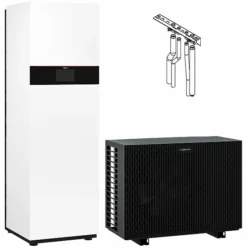 Viessmann Split Luft/Wasser-Wärmepumpe Vitocal 222-S AWBT-M-E-AC 221.E06 2C 230V Mit Montagehilfe, Anschluss Oben - Z025137