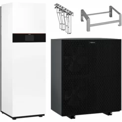 Viessmann Luft/Wasser-Wärmepumpe Vitocal 252-A AWOT-M-E-AC 251.A10 230V Mit Montagehilfe, Anschluss Oben - Z025104