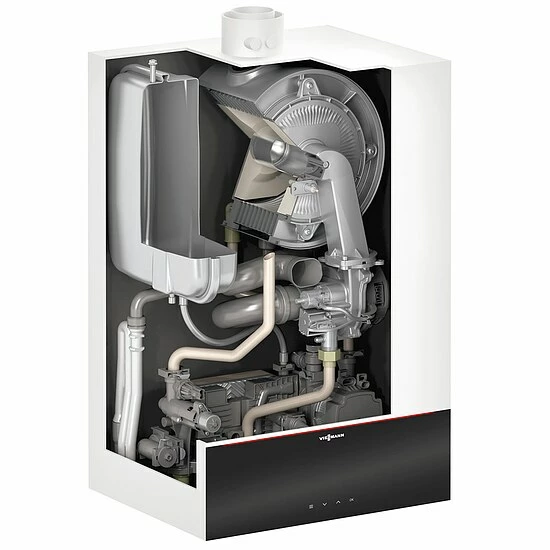 Viessmann Paket Gas-Brennwert-Kombitherme Vitodens 200-W 25 KW Mit Montagehilfe Aufputz - Z019676 2 Viessmann Paket Gas-Brennwert-Kombitherme Vitodens 200-W 25 KW Mit Montagehilfe Aufputz - Z019676 – Bild 2