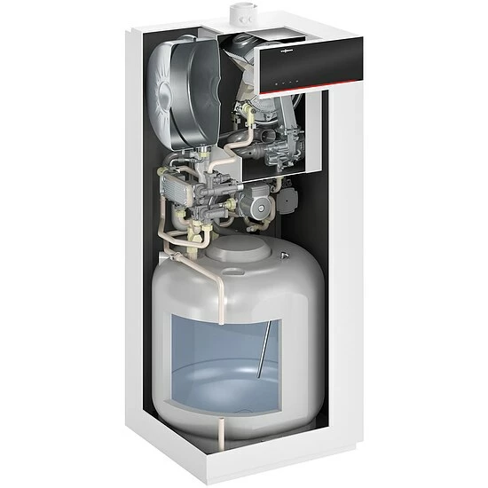 Viessmann Gas-Brennwert-Kompaktgerät Vitodens 222-F Typ B2TF Mit 100 Liter Ladespeicher - 11 KW - Z019381 2 Viessmann Gas-Brennwert-Kompaktgerät Vitodens 222-F Typ B2TF Mit 100 Liter Ladespeicher - 11 KW - Z019381 – Bild 2