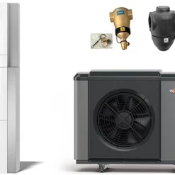 WOLF Wärmepumpen-Center-Paket CHC-Monoblock 07/200 Inklusive CHA07/400V, Warmwasserspeicher, Bedienmodul + Zubehör - 9146835W02