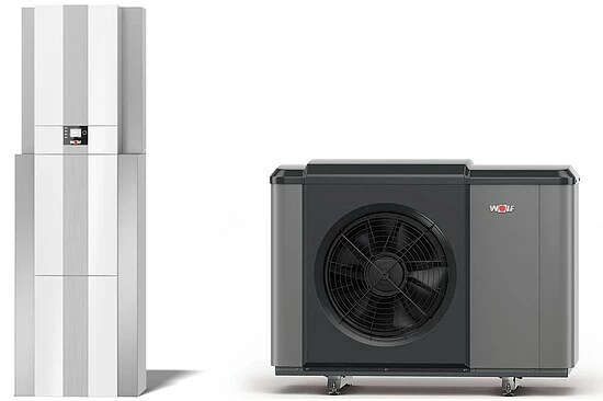 WOLF Wärmepumpen-Center CHC-Monoblock 10/200-35 Inklusive CHA10/400V, Warmwasserspeicher, Reihenpufferspeicher + Bedienmodul - 9146839 1 WOLF Wärmepumpen-Center CHC-Monoblock 10/200-35 Inklusive CHA10/400V, Warmwasserspeicher, Reihenpufferspeicher + Bedienmodul - 9146839