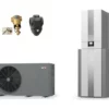 WOLF Wärmepumpen-Center-Paket FHA-Monoblock 08/10 230V, Inkl. Warmwasserspeicher 180l, Bedienmodul + Zubehör - 9148157W01