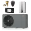 WOLF Luft/Wasser-Wärmepumpen-Paket FHA-Monoblock 06/07 230V Mit Bedienmodul Und Zubehör - 9148032W01
