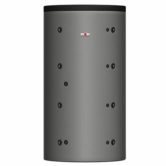 WOLF Pufferspeicher SPU-2-W-1000 - Mit Glattrohrwärmetauscher - 2483051 1 WOLF Pufferspeicher SPU-2-W-1000 - Mit Glattrohrwärmetauscher - 2483051