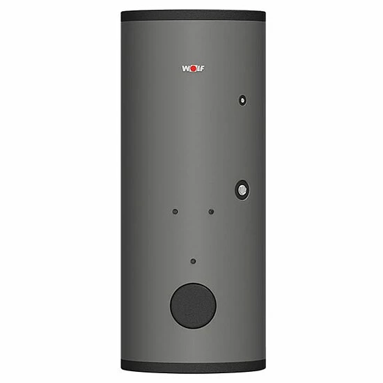 WOLF Warmwasser-Solarspeicher SEM-2-300 - Mit 2 Glattrohr-Wärmetauschern - 2483737 1 WOLF Warmwasser-Solarspeicher SEM-2-300 - Mit 2 Glattrohr-Wärmetauschern - 2483737