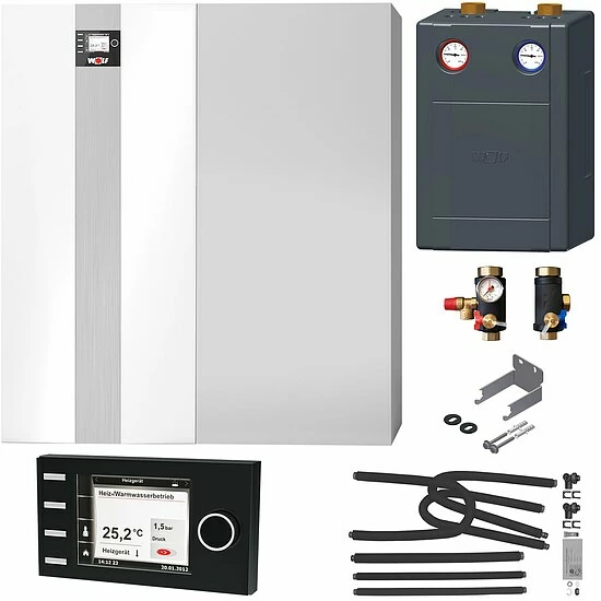 WOLF COB-2-29 Ölbrennwertkessel Paket Mit Speicher TS-160 Und BM-2 Für Heizkreis - 8908793W07 1 WOLF COB-2-29 Ölbrennwertkessel Paket Mit Speicher TS-160 Und BM-2 Für Heizkreis - 8908793W07